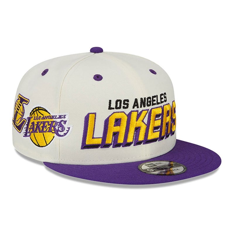 9fifty New Era La Lakers Awake Gorras Blancos | TZ7613829