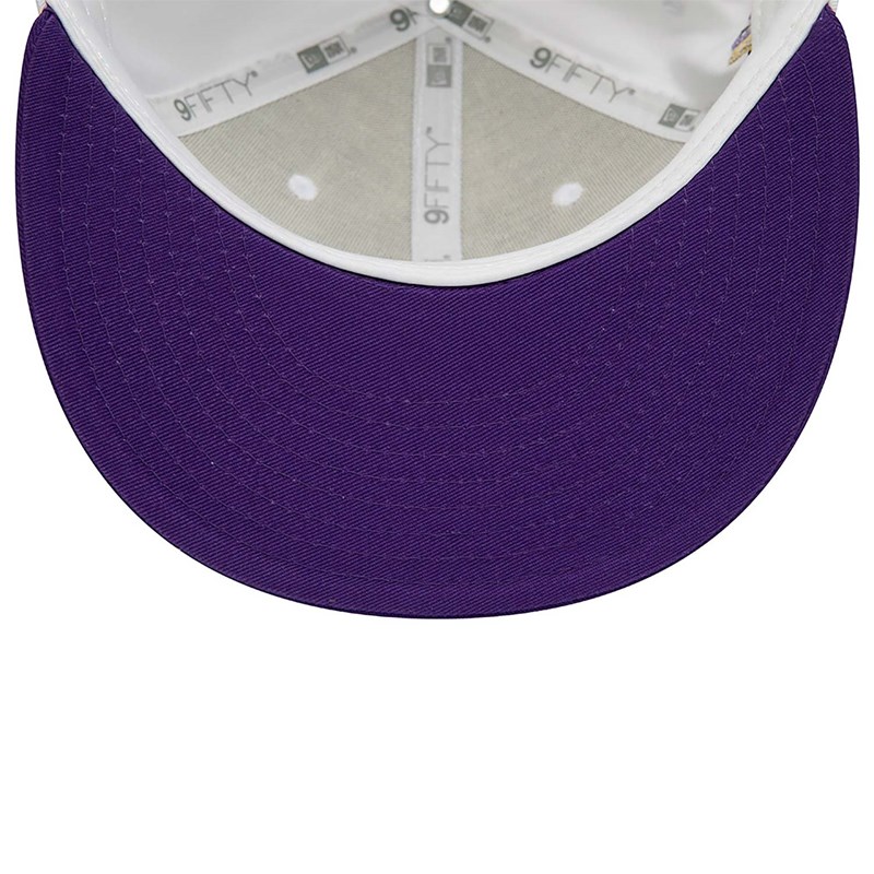 9fifty New Era La Lakers Crown Patches Gorras Blancos | QM7964085