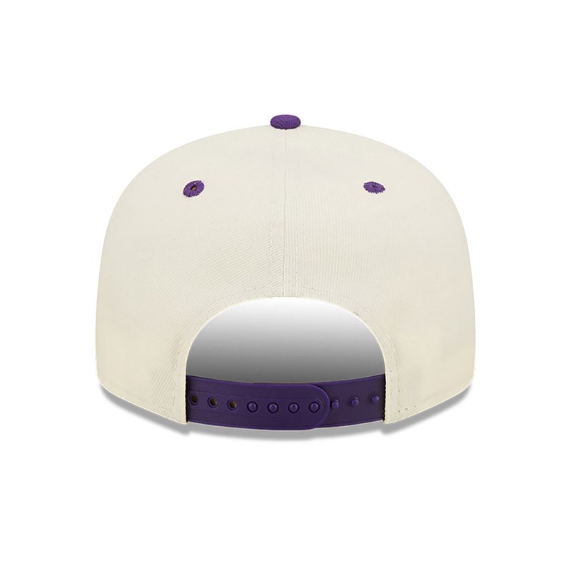 9fifty New Era La Lakers Logo Blend Gorras Blancos | DM8341520