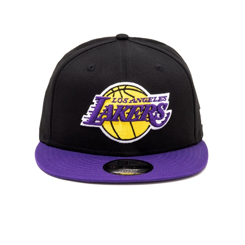 9fifty New Era La Lakers Logo Gorras Negros | ZY2456917