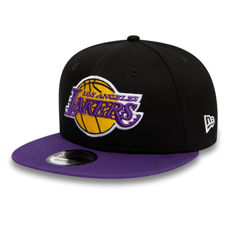 9fifty New Era La Lakers Logo Gorras Negros | ZY2456917