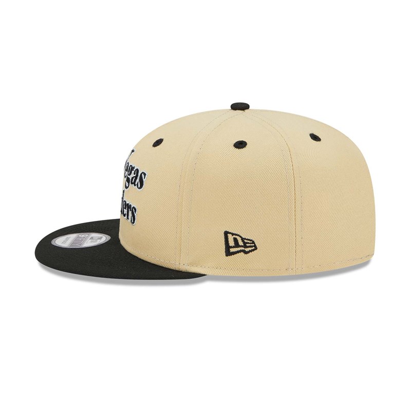 9fifty New Era Las Vegas Raiders NFL Retro Gorras Creme | EL3810679