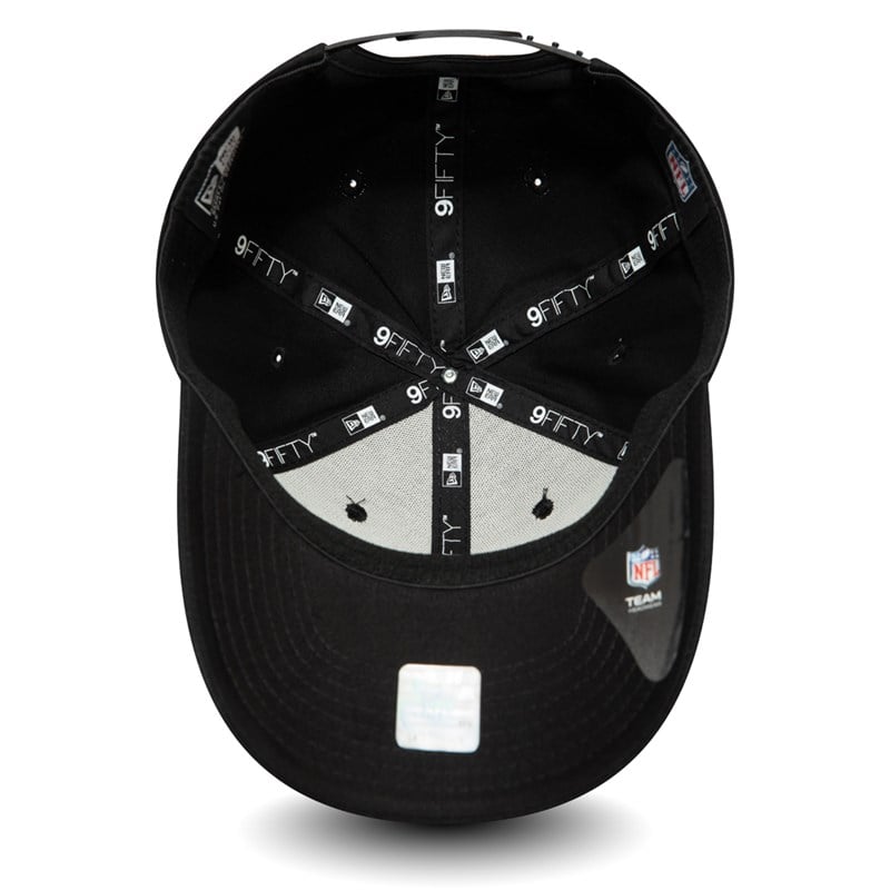 9fifty New Era Las Vegas Raiders Stretch Snap Gorras Negros | JW3952608