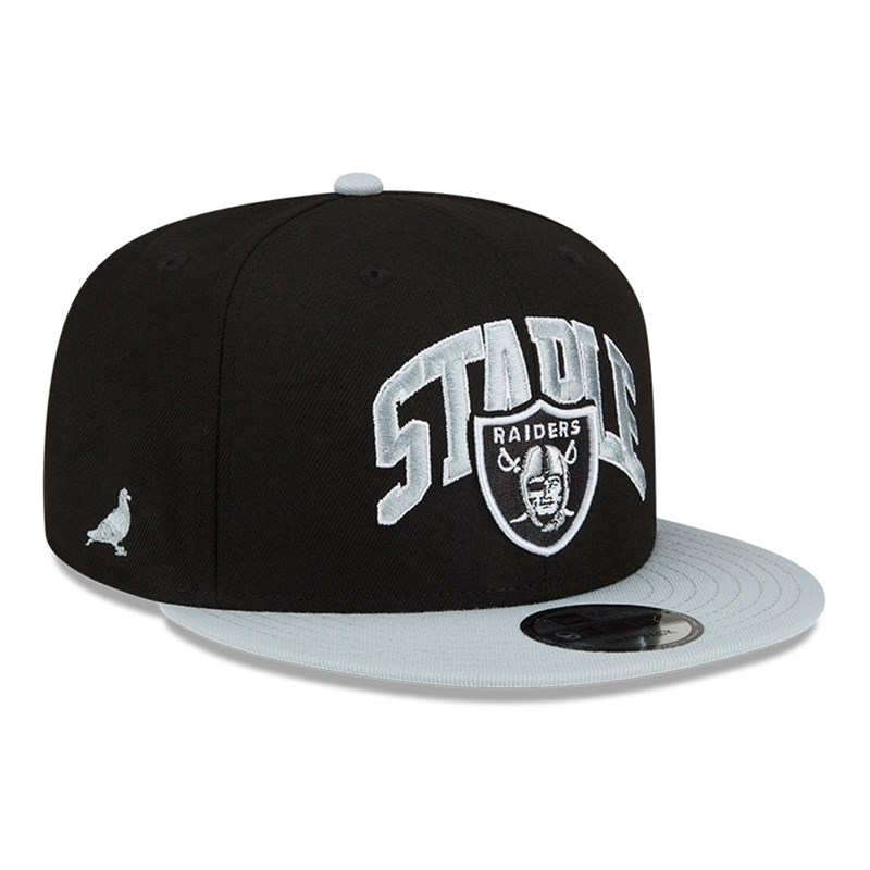 9fifty New Era Las Vegas Raiders X Staple Gorras Negros | GD3182576