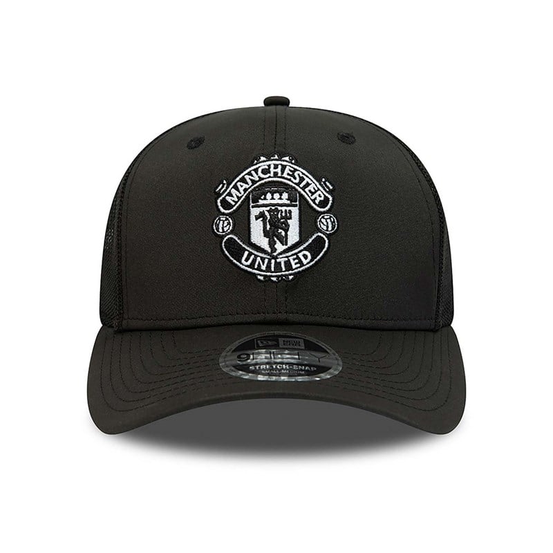 9fifty New Era Manchetser United Fc Tonal Stretch-snap Gorras Negros | YW4571368