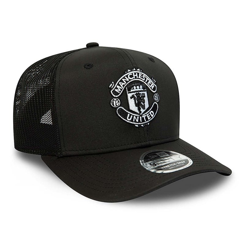 9fifty New Era Manchetser United Fc Tonal Stretch-snap Gorras Negros | YW4571368