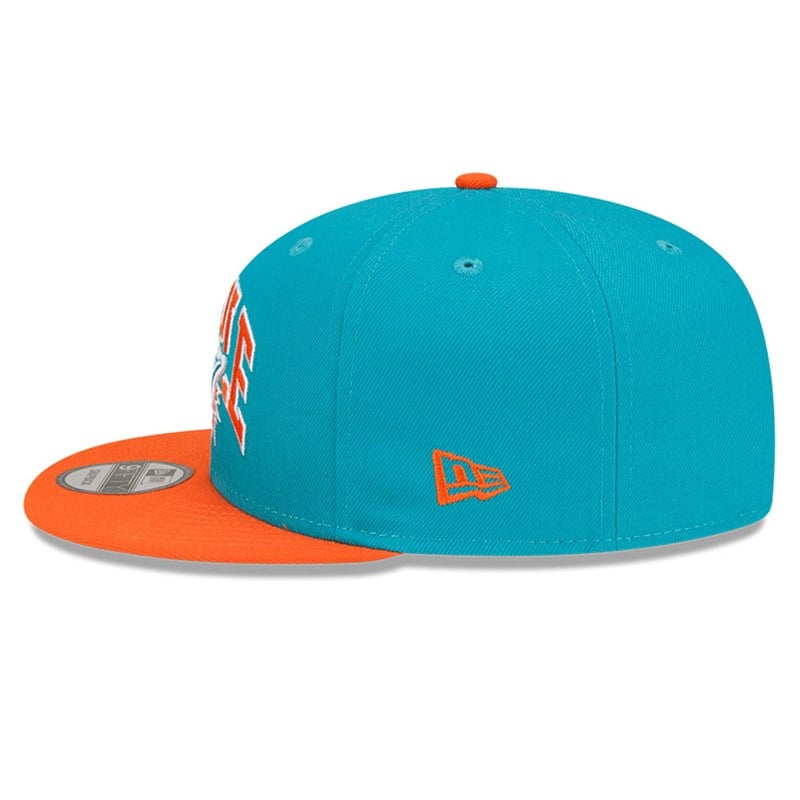 9fifty New Era Miami Dolphins X Staple Gorras Azules | RU8420693