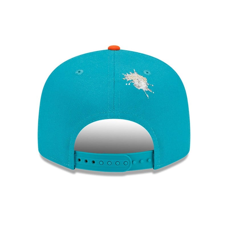 9fifty New Era Miami Dolphins X Staple Gorras Azules | RU8420693