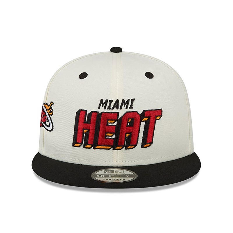 9fifty New Era Miami Heat Awake Gorras Blancos | PS8396752