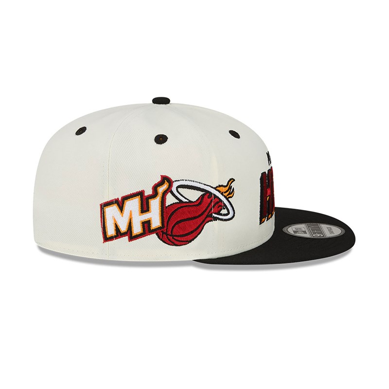 9fifty New Era Miami Heat Awake Gorras Blancos | PS8396752