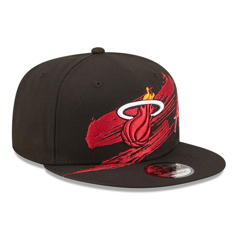 9fifty New Era Miami Heat NBA Sweep Gorras Negros | NG7842690