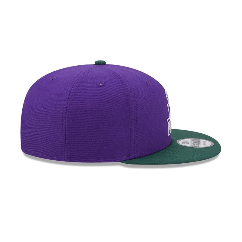 9fifty New Era Milwaukee Bucks NBA Classic Gorras Morados | JW8512794