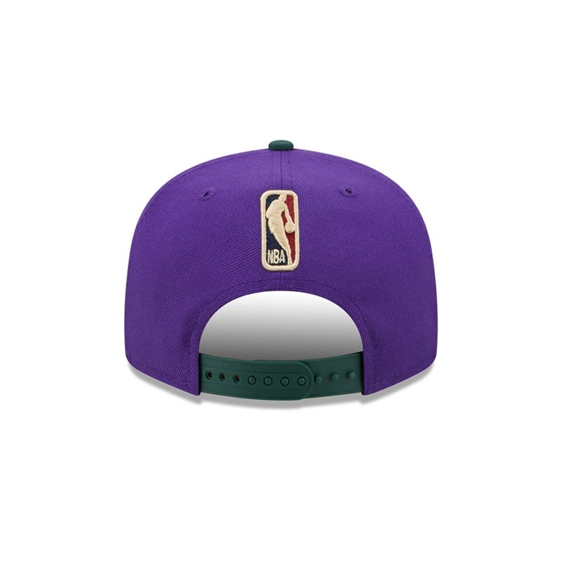 9fifty New Era Milwaukee Bucks NBA Classic Gorras Morados | JW8512794