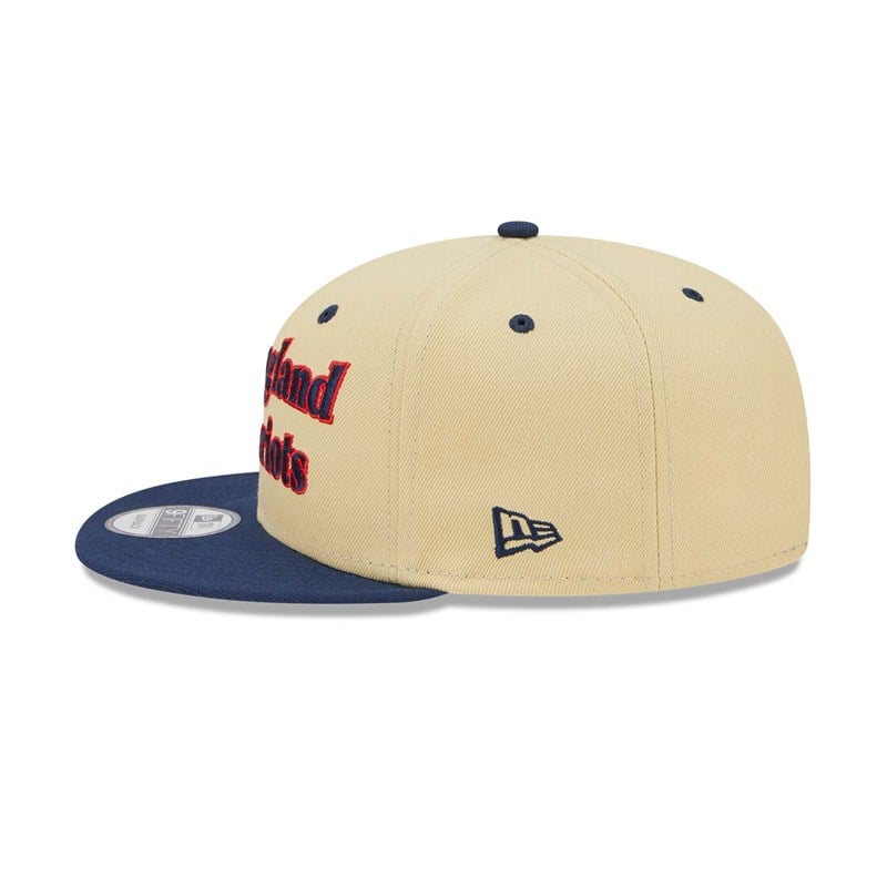 9fifty New Era New England Patriots NFL Retro Gorras Creme | NO8659724