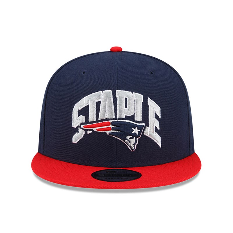 9fifty New Era New England Patriots X Staple Gorras Azules | FU5379640