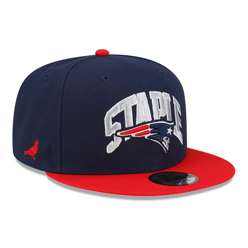 9fifty New Era New England Patriots X Staple Gorras Azules | FU5379640