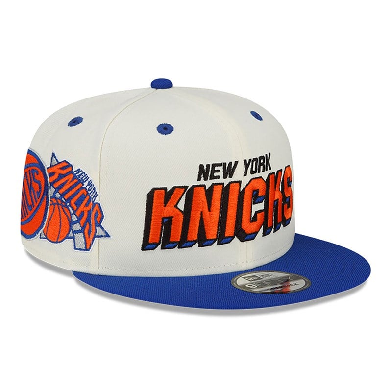 9fifty New Era New York Knicks Awake Gorras Blancos | YF7638045