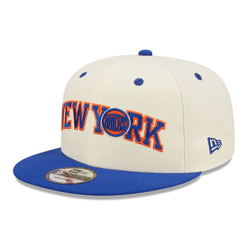 9fifty New Era New York Knicks Blend Gorras Blancos | BU8019634