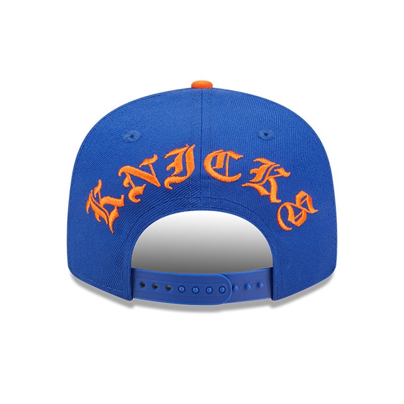 9fifty New Era New York Knicks NBA Letter Arch Gorras Azules | EW0137954