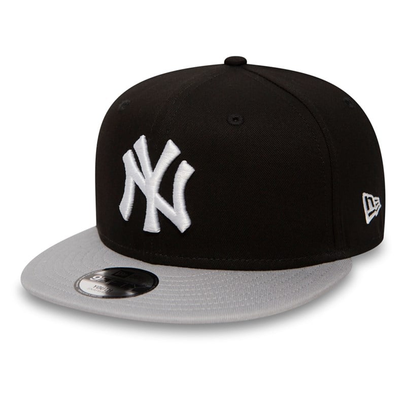 9fifty New Era New York Yankees Algodon Youth Gorras Negros | WU4021756