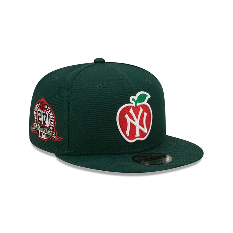 9fifty New Era New York Yankees Apple Gorras Verdes | FQ5483760