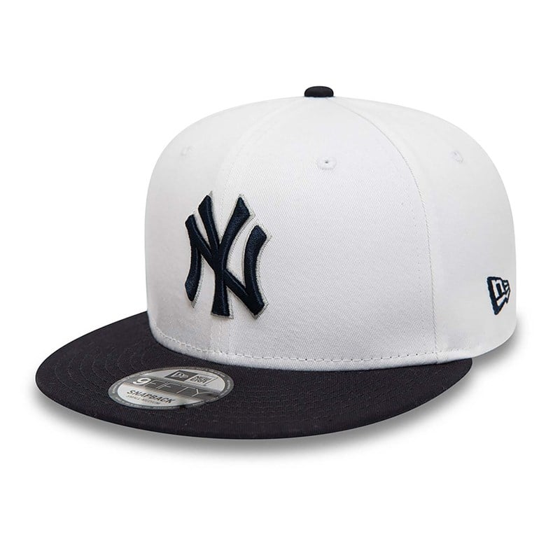 9fifty New Era New York Yankees Crown Patches Gorras Blancos | ZQ7608231