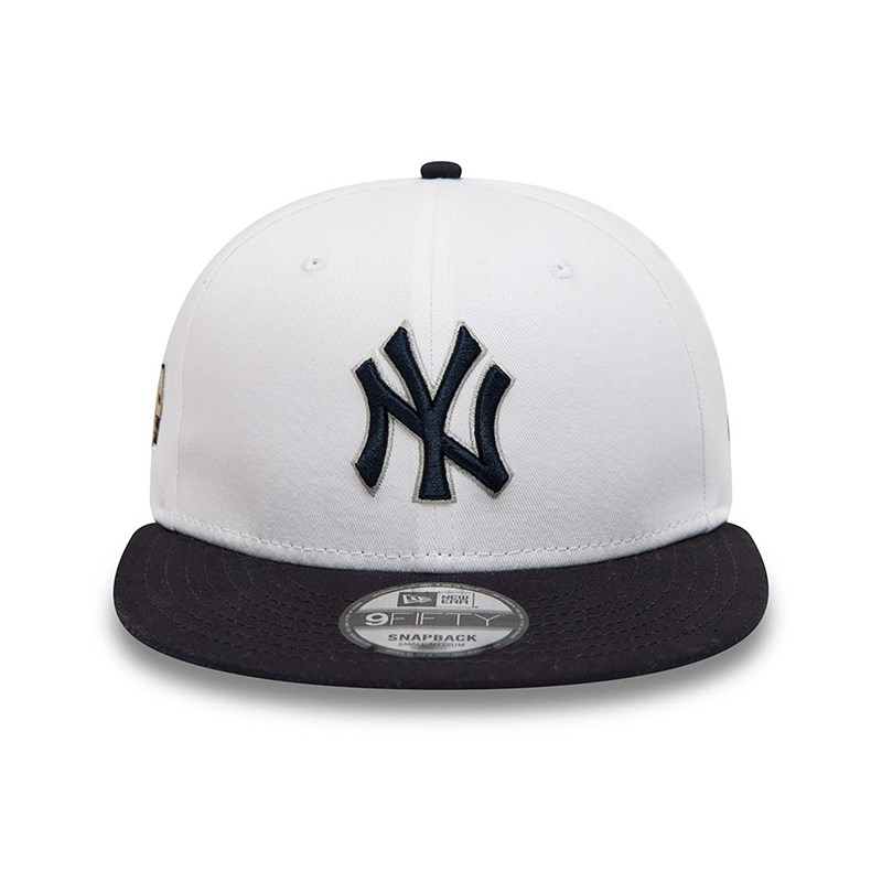 9fifty New Era New York Yankees Crown Patches Gorras Blancos | ZQ7608231