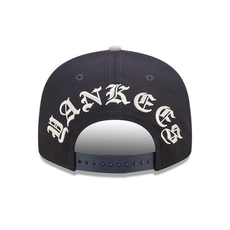 9fifty New Era New York Yankees MLB Letter Arch Gorras Azules | HM0982713