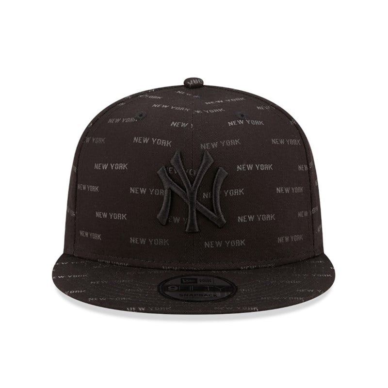 9fifty New Era New York Yankees Monogram Gorras Negros | VK9280375