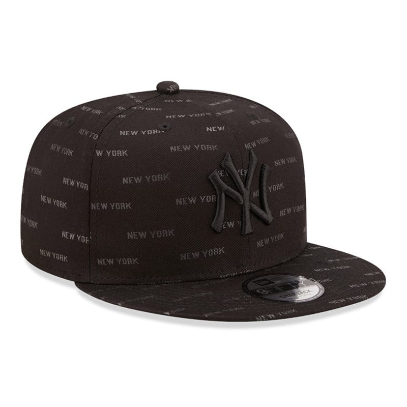 9fifty New Era New York Yankees Monogram Gorras Negros | VK9280375