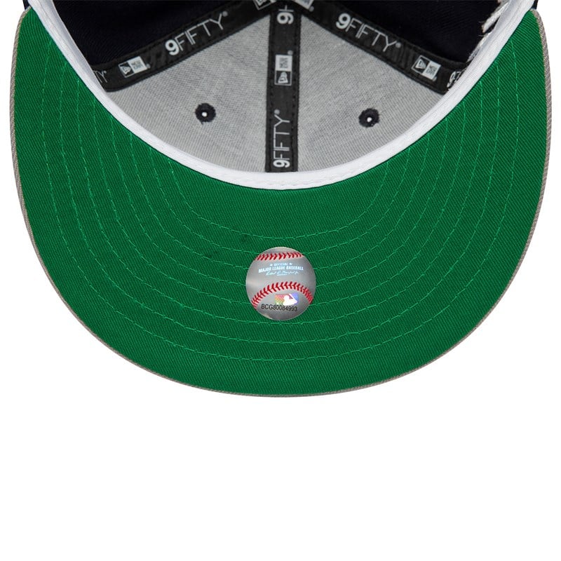 9fifty New Era New York Yankees Side Font Gorras Azules | LT4521067