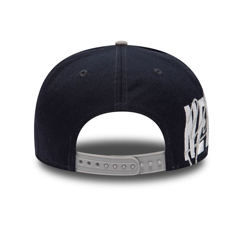 9fifty New Era New York Yankees Side Font Gorras Azules | LT4521067