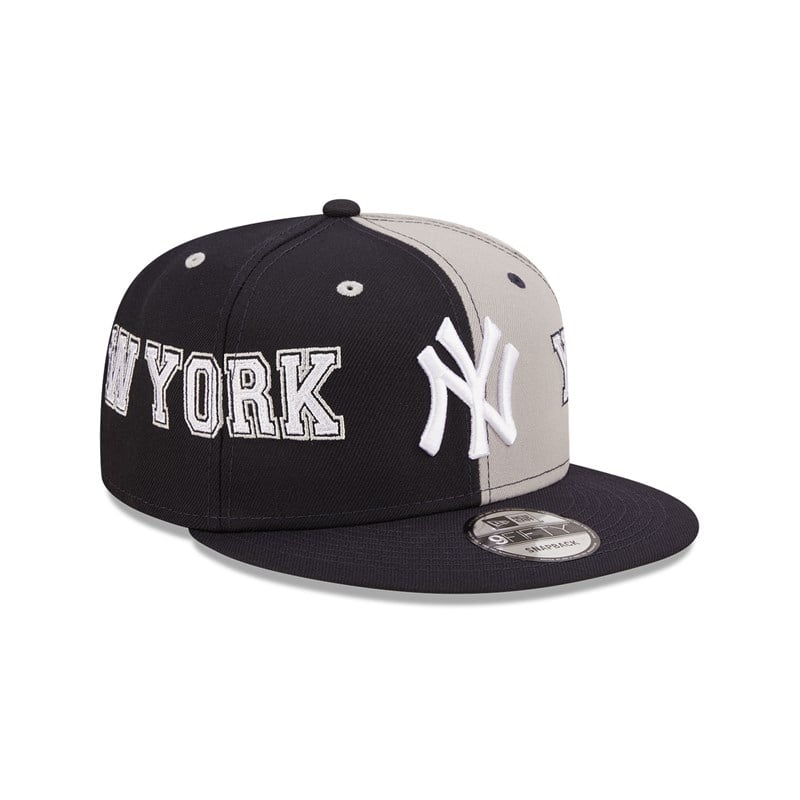 9fifty New Era New York Yankees Teamsplit Gorras Azules | XS7653241