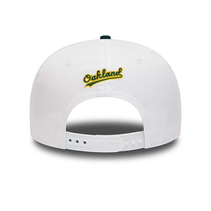 9fifty New Era Oakland Athletics Crown Patches Gorras Blancos | LH0962845