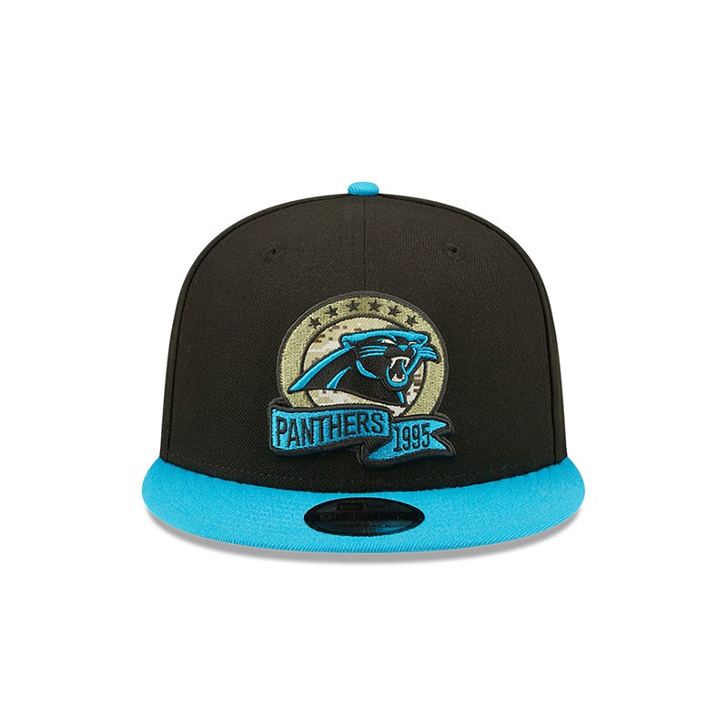 9fifty New Era Panthers NFL Salute To Service Gorras Negros | YD2807319