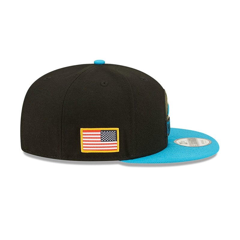 9fifty New Era Panthers NFL Salute To Service Gorras Negros | YD2807319