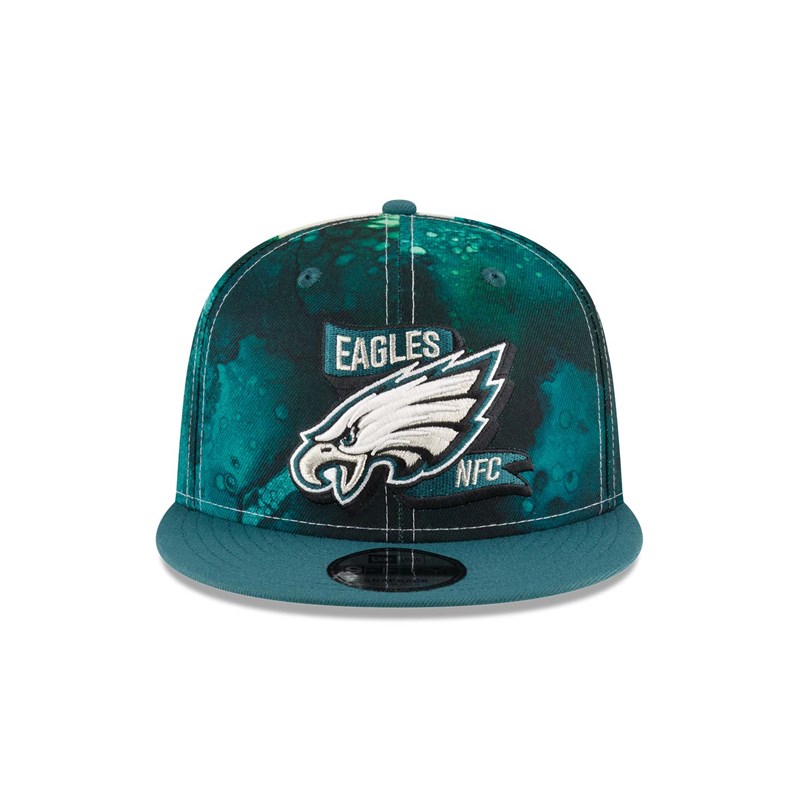 9fifty New Era Philadelphia Eagles NFL Sideline 2022 Gorras Verdes | WO0129736