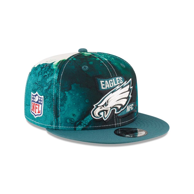 9fifty New Era Philadelphia Eagles NFL Sideline 2022 Gorras Verdes | WO0129736