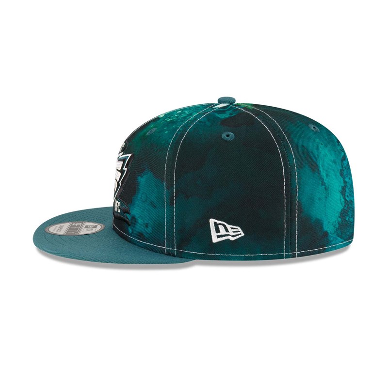 9fifty New Era Philadelphia Eagles NFL Sideline 2022 Gorras Verdes | WO0129736