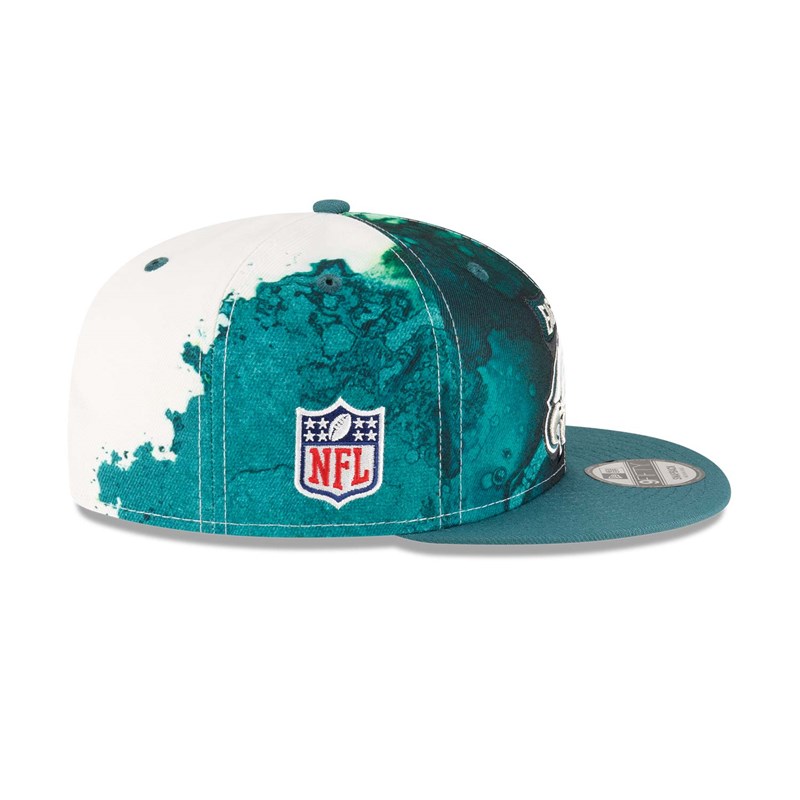 9fifty New Era Philadelphia Eagles NFL Sideline 2022 Gorras Verdes | WO0129736