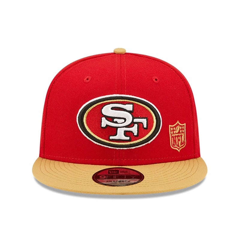 9fifty New Era San Francisco 49ers NFL Letter Arch Gorras Rojos | VC3024679