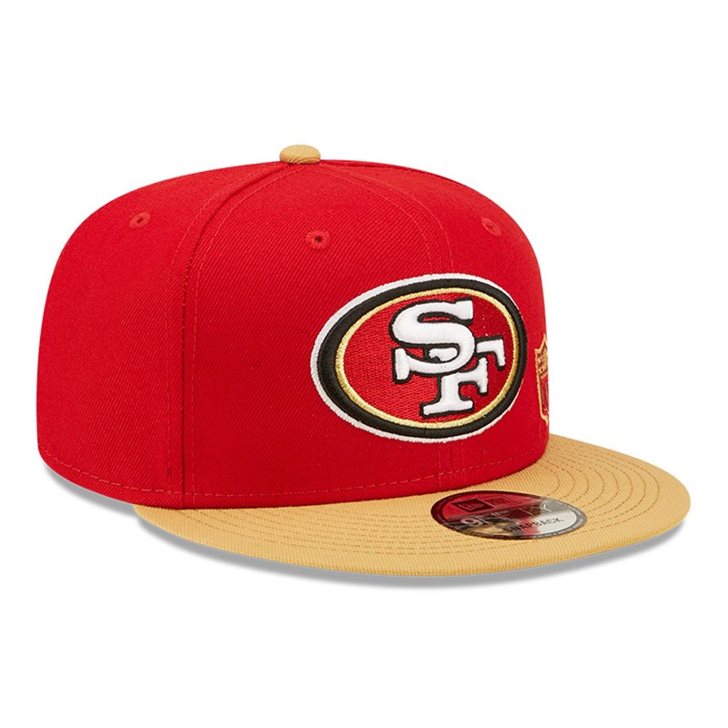 9fifty New Era San Francisco 49ers NFL Letter Arch Gorras Rojos | VC3024679