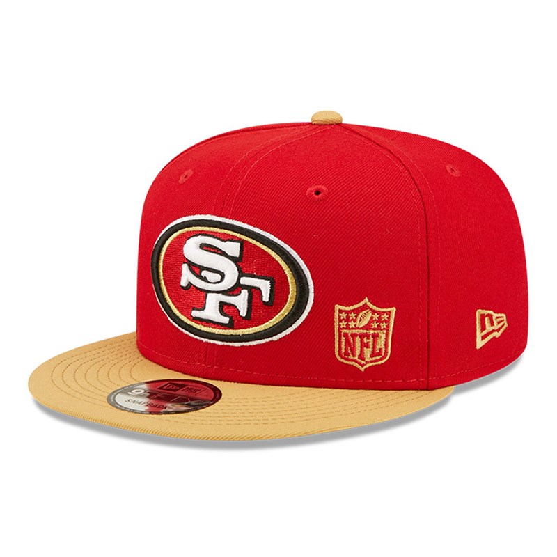 9fifty New Era San Francisco 49ers NFL Letter Arch Gorras Rojos | VC3024679