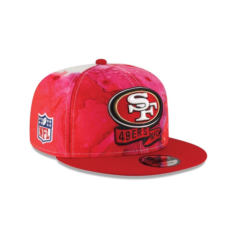 9fifty New Era San Francisco 49ers NFL Sideline 2022 Gorras Rojos | CA1280596