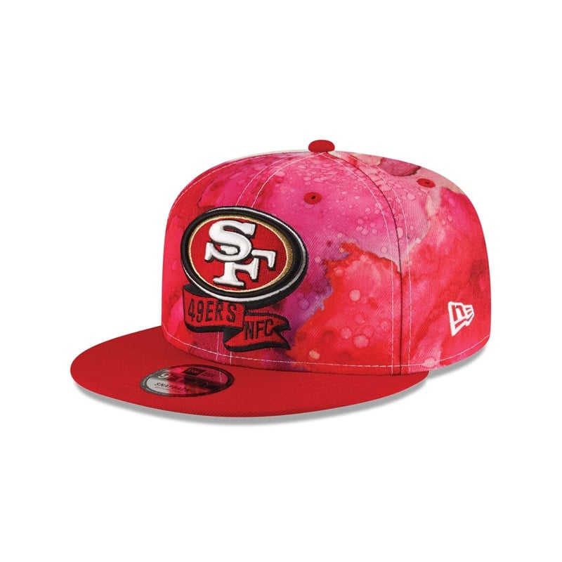 9fifty New Era San Francisco 49ers NFL Sideline 2022 Gorras Rojos | CA1280596