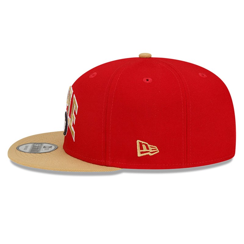 9fifty New Era San Francisco 49ers X Staple Gorras Rojos | WR5408197