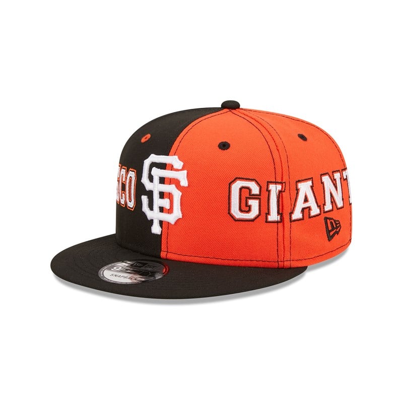 9fifty New Era San Francisco Giants Teamsplit Gorras Negros | GK2976451