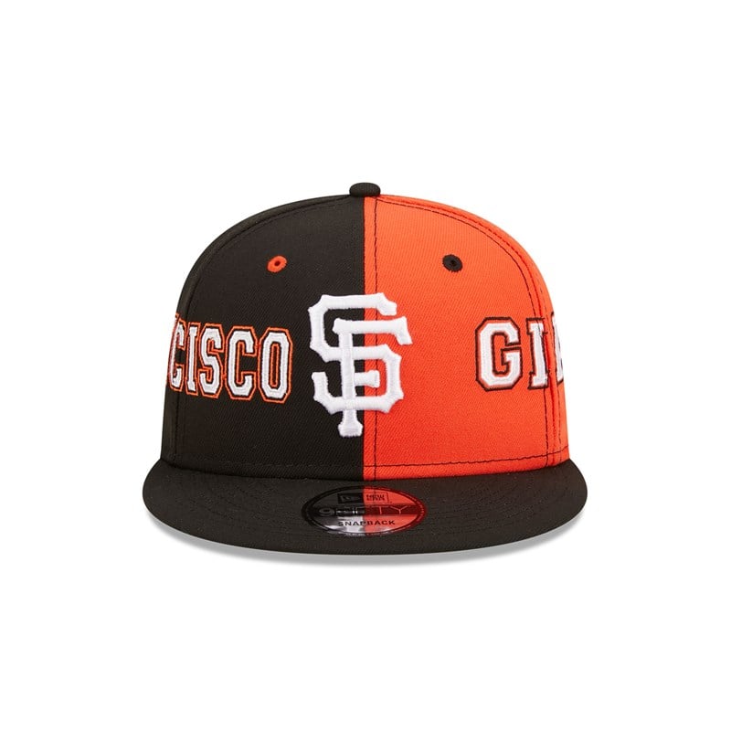 9fifty New Era San Francisco Giants Teamsplit Gorras Negros | GK2976451