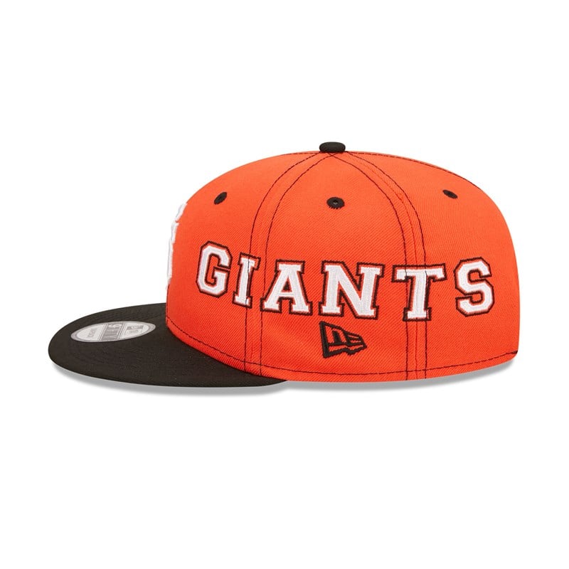 9fifty New Era San Francisco Giants Teamsplit Gorras Negros | GK2976451