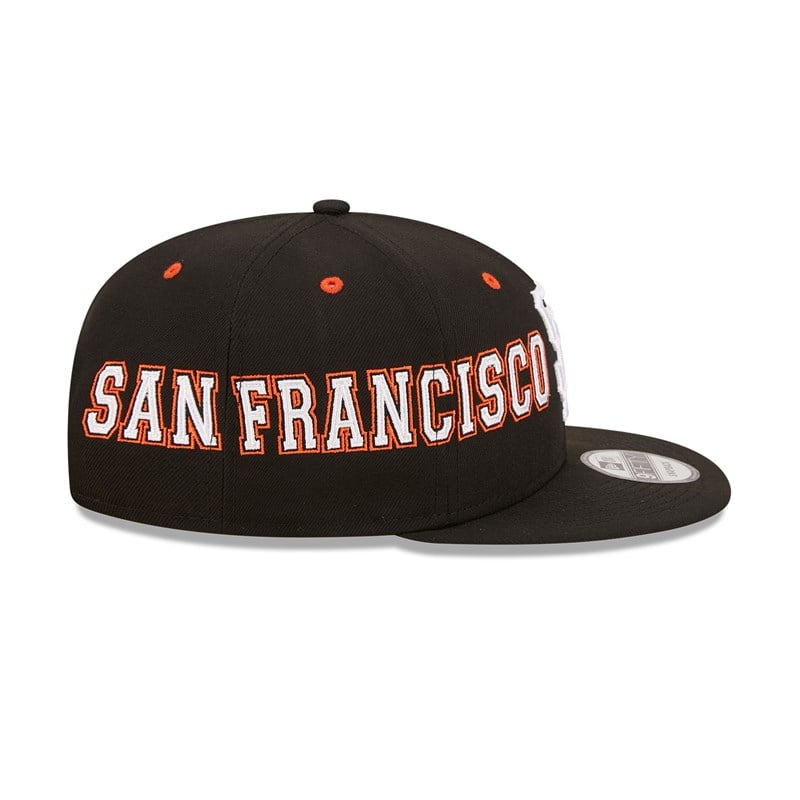 9fifty New Era San Francisco Giants Teamsplit Gorras Negros | GK2976451